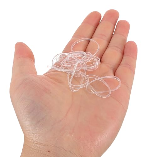 Élastiques transparents iplusmile haute élasticité améliorée pour coiffage structurel