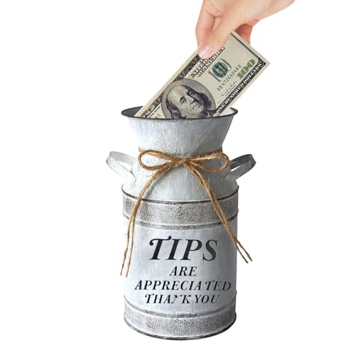Iron Vintage Tip Jar