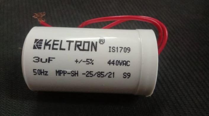3uF 440V AC CAPACITOR 3MFD KELTRON-picture-20