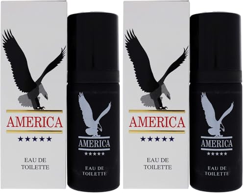 Milton-Lloyd America Sport - Fragrance for Men - 50ml Eau de Toilette (Paquete de 2)