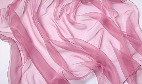 K-Elewon Silk Feeling Scarf Solid Color Fashion Scarves Wrap Long Shawls for Women3