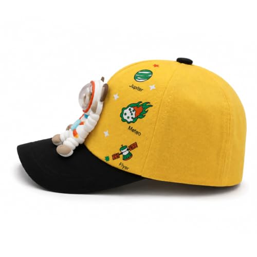 Image of VRITRAZ Kids Adjustable Baseball Cap, Lightweight Comfortable Casual Sports Hat | Ideal for School, Travel, Outdoor Play and Everyday Wear for Boys and Girls (4-12 Years)
