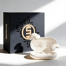 H8 Sleep Earbuds 53dB High-Frequency Noise Reduction, Small Earplugs for Side Sleepers, 80H Playtime, Snore Blocking Comfortable Earbuds, Bluetooth 5.4 Ear Plugs for Side Sleeper, Airplane