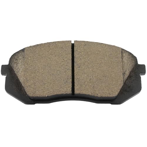 Image of cciyu D1295 Front Ceramic Disc Brake Pads Kit For Hyundai For Sonata 2015,For Hyundai For Tucson 2010-2015,For Kia For Cadenza 2014-2016,For Kia For Rondo 2007-2012,For Kia For Sportage 2011-2016