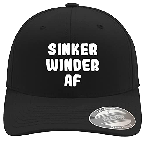 Sinker Winder AF Flexfit Baseball Cap Black Large/X-Large