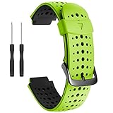  Correa de reloj para reloj Garmin Forerunner 735XT 735/220/230/235/620/630 Correa de silicona suave de repuesto (color de la correa: 10)
