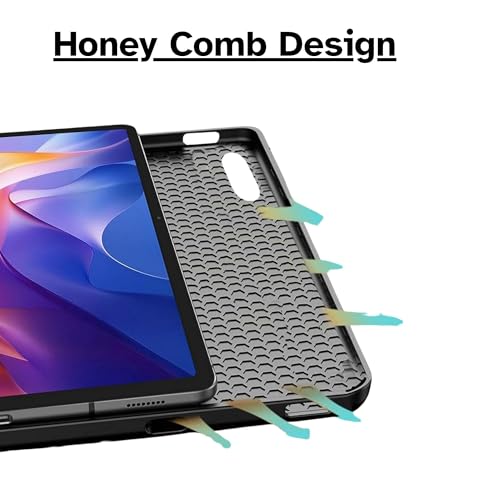 Image of M CartCover for Redmi Pad 2 11 inch Cover Case with [Pencil Holder], Trifold Flip Stand Cover Case for Redmi Pad 2 Cover 11 inch Tablet [Auto Sleep /Wake Support- Dark Black