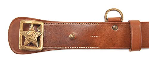 Soviet Officers Belt with Buckle & Shoulder strap4