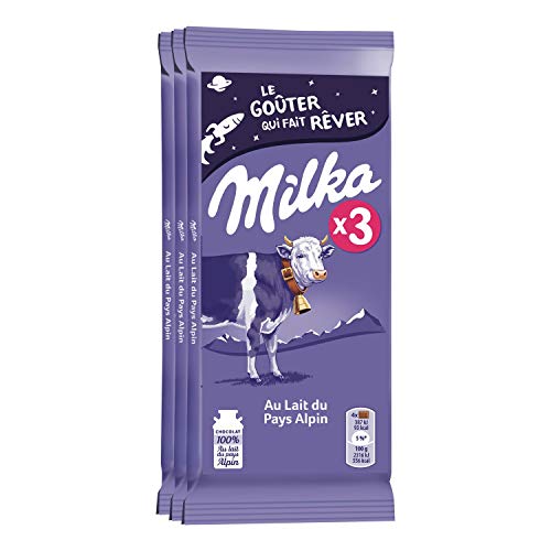 Milka Lolita 3x100g Leche alpina chocolate de mesa