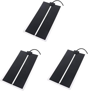 FRCOLOR Tapete De Aquecimento Para Animais De Estimação 3 Peças Almofada De Aquecimento Para Répteis Sob O Tanque Tapete De Aquecimento De Resina Abrigo Para Animais De Estimação