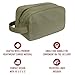 Rothco Heavyweight Canvas Travel Dopp Kit - Shave and Shower Toiletry Organizer