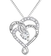 Flyow Sterling Silver Heart Charm Adjustable Anklet for Women