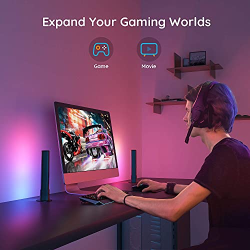 Govee Smart Light Bars, Rgbicww Smart Led Lights With 12 Scene Modes And Music Modes, Bluetooth Color Light Bar For Entertainment, Pc, Tv, Room Decoration #TOP7