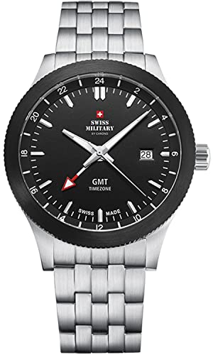 Montre Homme Swiss Military SM34053.01 en Acier Inoxydable