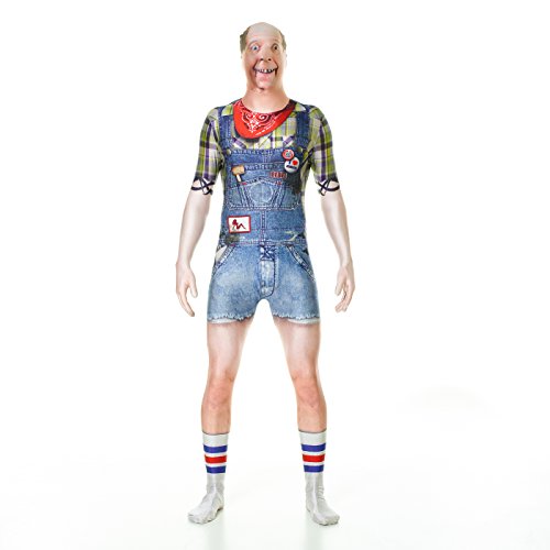 Official Hillbilly Morphsuit Fancy Dress Costume - size Medium - 5”-5”4 (150cm-162cm)