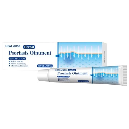 Psoriasis Cream 20g– Relieves Eczema,Itching Scaling Thickened Skin,and Dermatitis.Antifungal – moisturising Formula for Dry Sensitive Skin – Non-Greasy Fast Absorbing