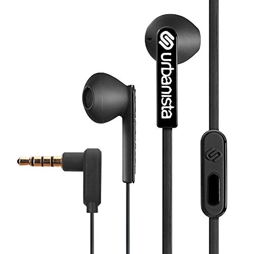 Urbanista San Francisco Earphones Dynamic Ear-Pods, Call-Handling With Microphone, 3.5Mm Stereo Input - Dark Clown #TOP2