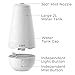Pure Enrichment PureSpa XL 3-in-1 Cool Mist Humidifier, Essential Oil Diffuser & Mood Light - 2L Tank Provides Powerful Mist Coverage up to 350 sq ft in Bedroom, Office & Large Rooms