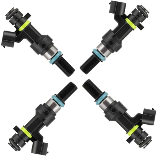 4ps SCITOO Fuel Injector for Nissan FJ1190 Replacement Kits fit for 2013-2014 for Nissan Altima, 2014 2015 2016 for Nissan Rogue, 2015-2016 for Nissan X-Trail Automotive Engein