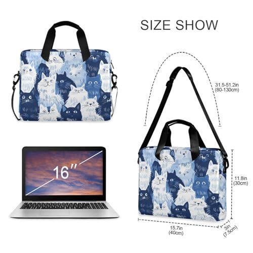 Bolsa para Laptop con Cremallera y Correa Ajustable 15.6" miniatura 5