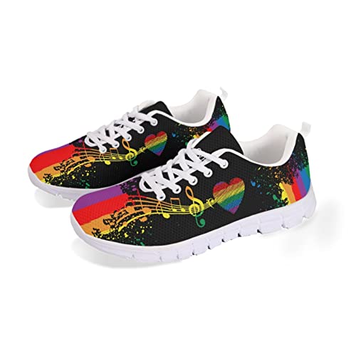 LedBack Women's Tennis Shoes Running Walking Sneakers Work Casual Lightweight Non-Slip Gym Trainers3