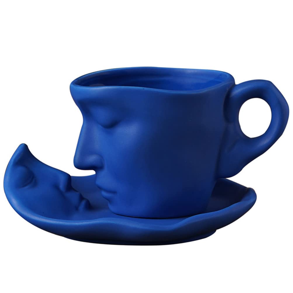 Zerodeko Espressotassen-set Aus Keramik Mit Untertasse Fassungsvermögen Cappuccino-tassen Und Teetassen-set Für Zuhause Und Büro