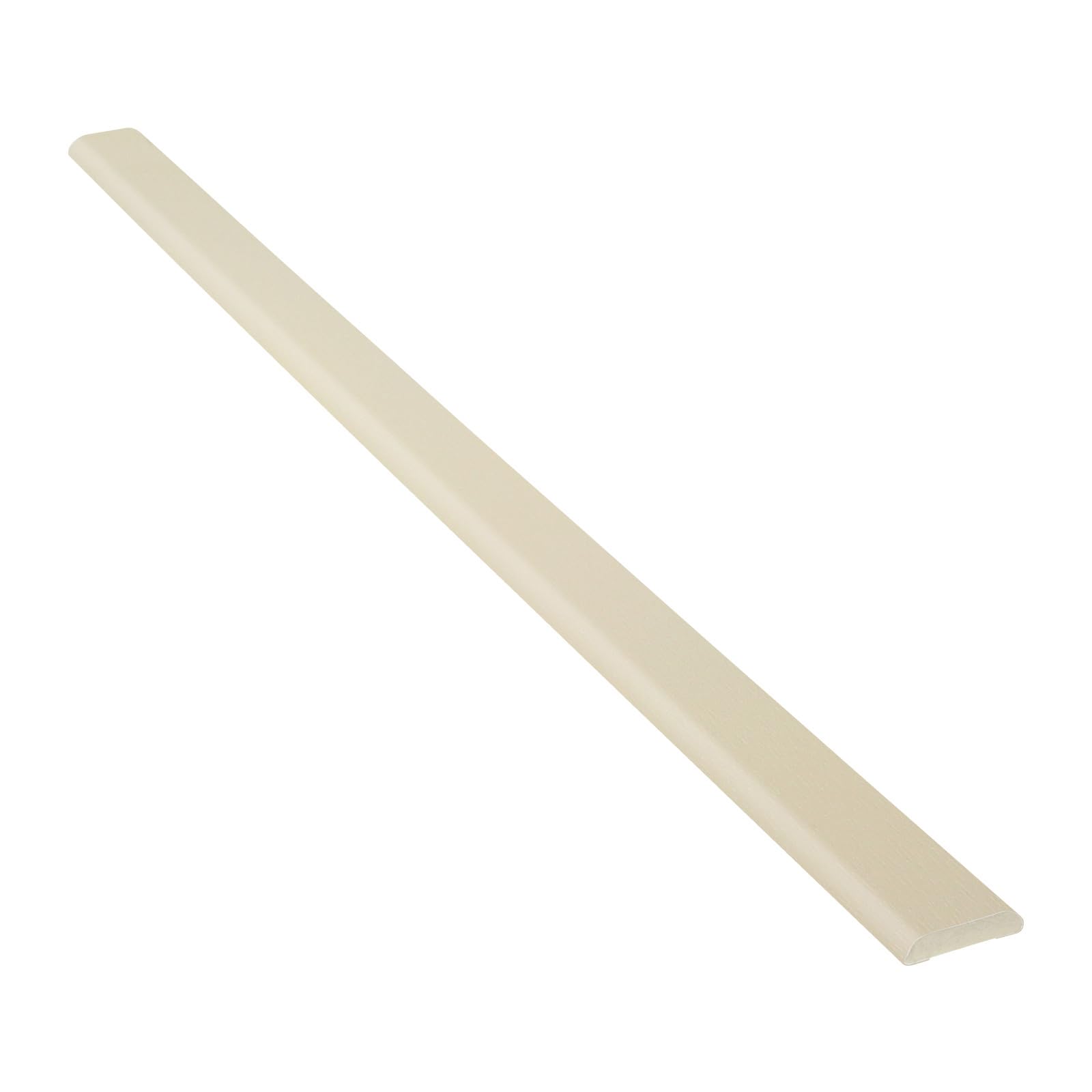 Cream 25mm x 5m D-Mould PVC Window Trim Plastic Finishing Strip