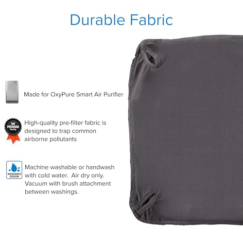 Housse purificateur Nuwave Oxypure intelligent gris - Accessoire de protection - 5
