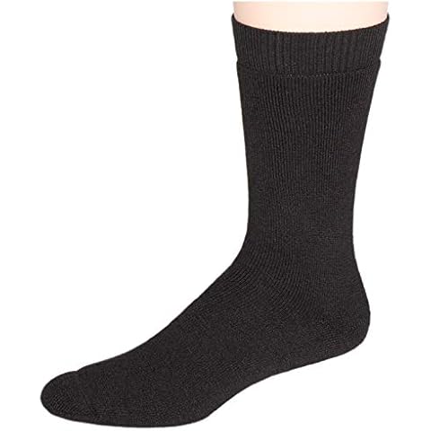 AndeanSun Mid-Calf Plush THERMAL BEST Alpaca Socks Terry Lined Socks (XL, Ash Light Grey) Cover