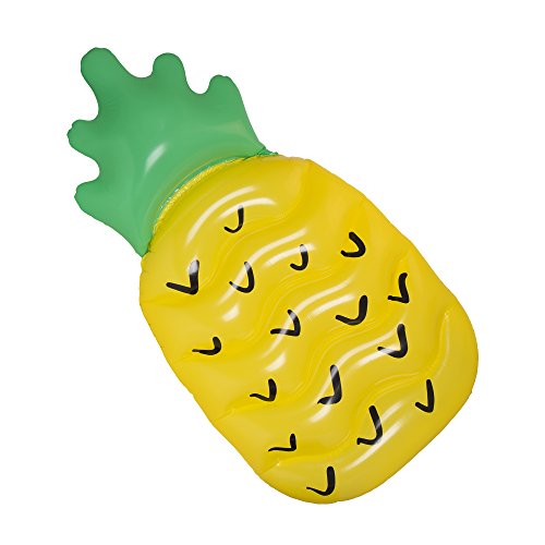 Wembley Men's Wembley Fun Summer Large Pool Floats,Pineapple,One Size