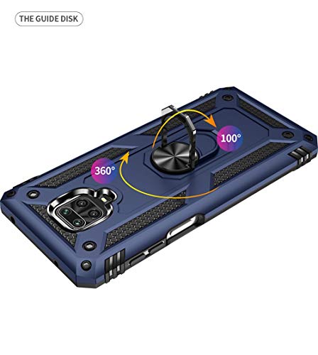 Image of Back Cover for Redmi Note 9 Pro / Redmi Note 9 Pro Max / Poco m2 Pro (Silicone ; Carbon Fiber ; Rubber|Red)