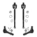 ASUPRICOS 12pcs Suspension Kit for Ford Ranger 1998-2011,for Mazda B2300 B2500 B3000 B4000, Front Upper Control Arm and Lower Ball Joint and Sway Bar Links Inner and Outer Tie Rod Ends