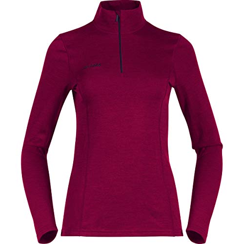 Preisvergleich Produktbild Bergans Akeleie Lady Half Zip Shirt Longsleeve - 220er Funktionsunterwäsche mit Merinowolle