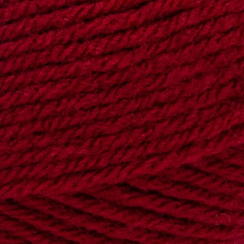 Image of (1 Skein) Lion Brand Yarn Vanna's Choice Yarn, Cranberry | Everyday Basic Worsted Weight Acrylic Knit & Crochet Fiber for Blankets, Bags, Sweaters, Hats, Scarves