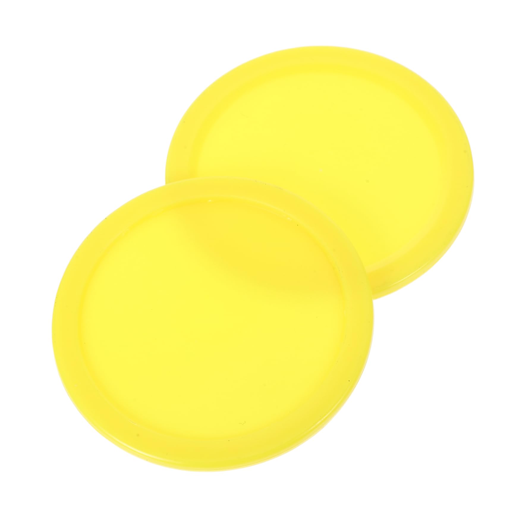 GOOHOCHY 2pcs Hockey Game Training Ice Hockey Plastic Accessories 64mm Skill Improvement Easy to Use