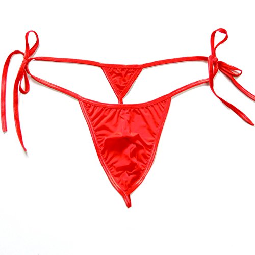 Mens Sexy Underwears Tie Side G String Comfortable T Back Thongs Briefs