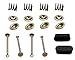 ACDelco Professional 18K782 Rear Drum Brake Shoe Hold Down Kit with Springs, Pins, Retainers, and Caps