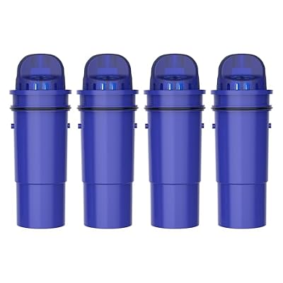 Waterdrop C10 Filter Replacement for Pur®, Pur® Plus Water Filter Pitchers and Dispensers, CRF950Z, PPF951K, PPF900Z, NSF Certified Pitcher Water Filter, and More, 4 Pack