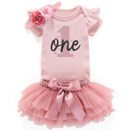 shlrzy 1 Year Old Girl First Birthday Outfit Tutu For Baby Girl 1St Birthday One Outfits Dress