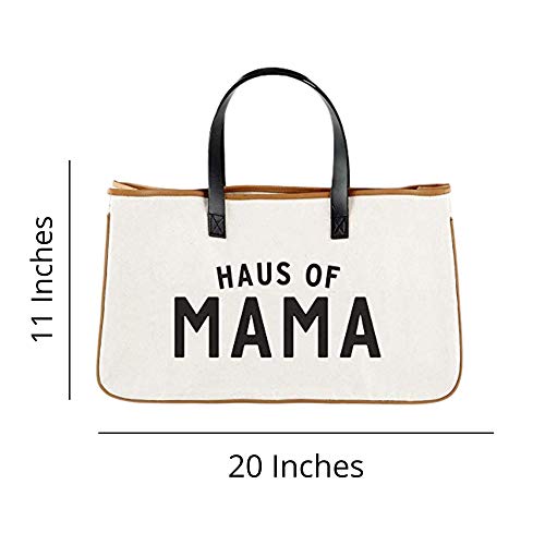 Image of Santa Barbara Design Studio Tote Bag For Women Hold Everything 100% Cotton Canvas Shoulder Bag with Waterproof Lining, Large
