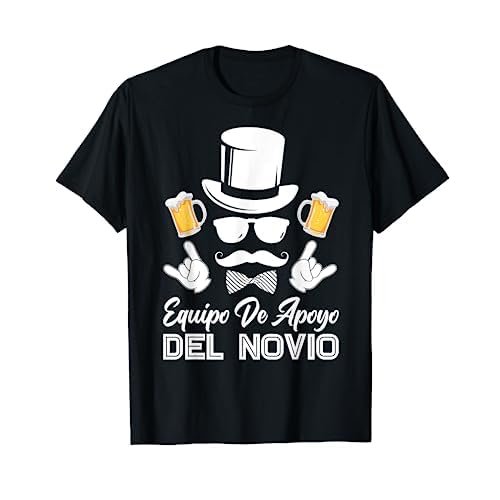 Despedida de soltero Disfraz Equipo De Apoyo Del Novio 2022 Camiseta