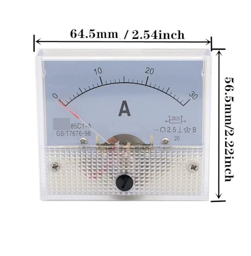 Voltmètre ampèremètre analogique CC 85C1-V pour mesure de courant - 3