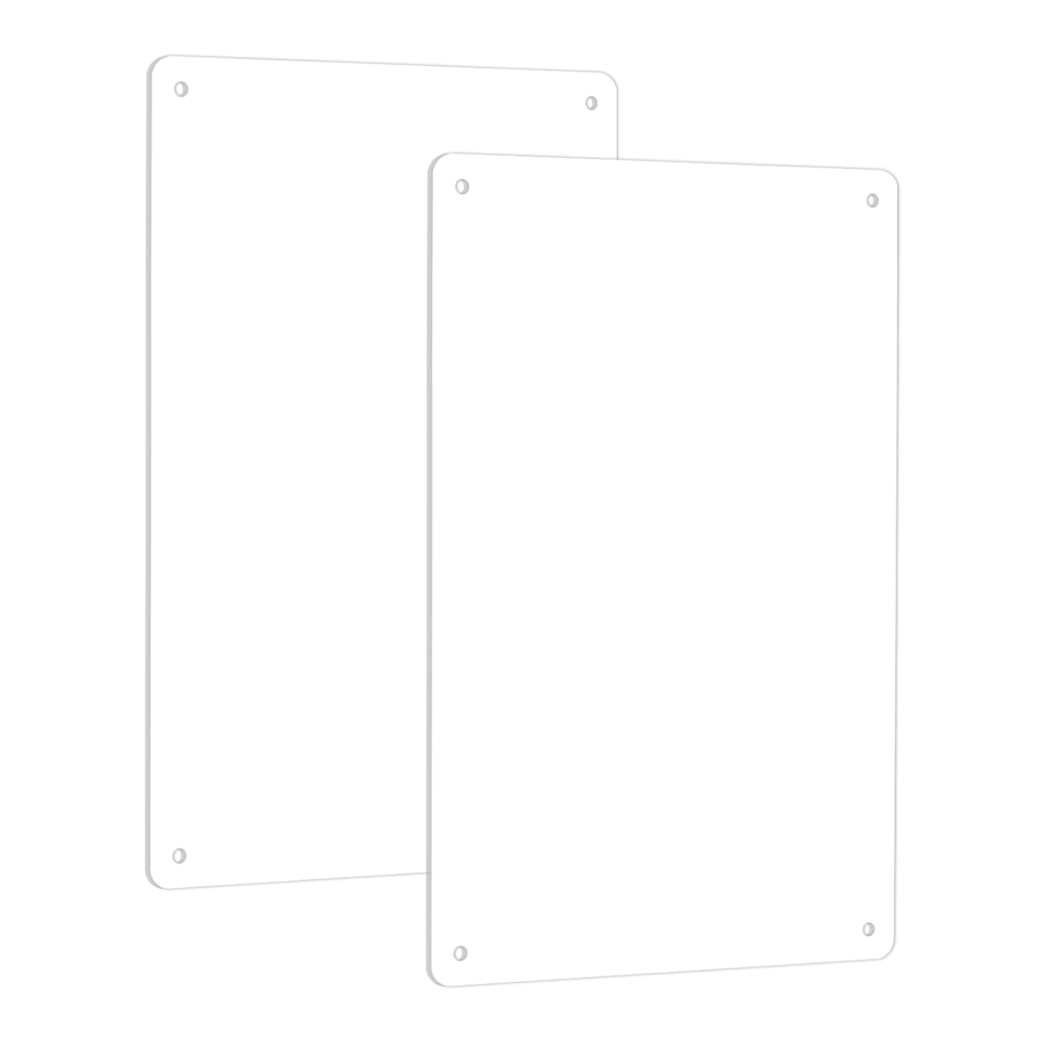 2 Pack of Aluminum Sheet Metal Film 8X12 Inch Covered with Protective Film Aluminum Metal Plate for Industrial and Crafting