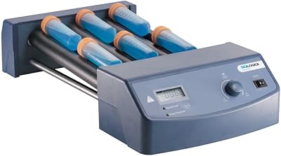 Scilogex 823222019999, MX-T6-Pro 6 Rollers LCD Digital Tube Roller, US Plug, 1 pc