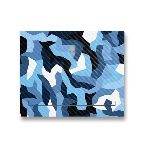 Image of MightySkins Carbon Fiber Skin Compatible With Alienware X14 R2 (2023) Full Wrap Kit - Sky Camouflage | Protective Durable Textured Carbon Fiber Finish | Easy To Apply & Change Styles | Made in the USA