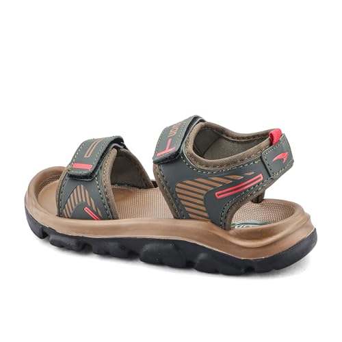 Image of ASIAN Virat Junior-14 Kids Sports Sandals with Velcro Straps | Cushioned Footbed, Lightweight & Anti-Slip Grip | Ideal for Play & Outdoor Use