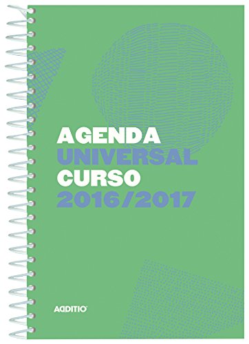 Additio A142 Agenda Universel 2016-2017 (en espagnol) couleur aleatoire Cover