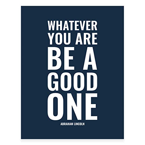 Andaz Press Motivational Wall Art, Whatever you are, be a