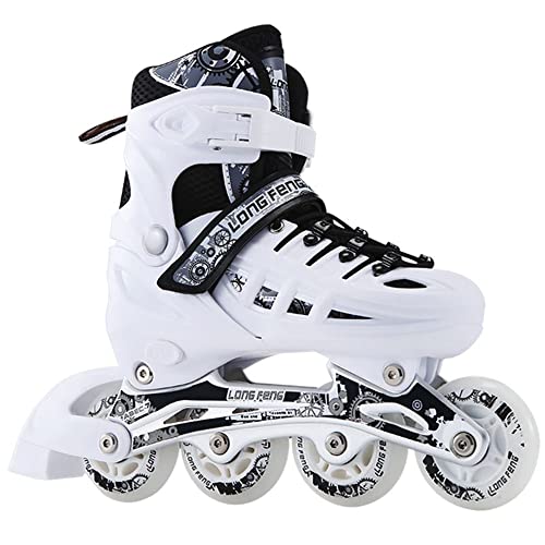 �C�����C���X�P�[�g �q�� ���[���[�X�P�[�g ���S�Ҍ��� Inline skate �q�� ���[���[ �X�P�[�g �T�C�Y�����\ ���[���[�V���[�Y �q���p ���� �É� �ʋC �v���e�N�^�[�Z�b�g �t���b�V���z�C�[�� ��l�p �A�E�g�h�A �v���[���g S-L(�z���C�g