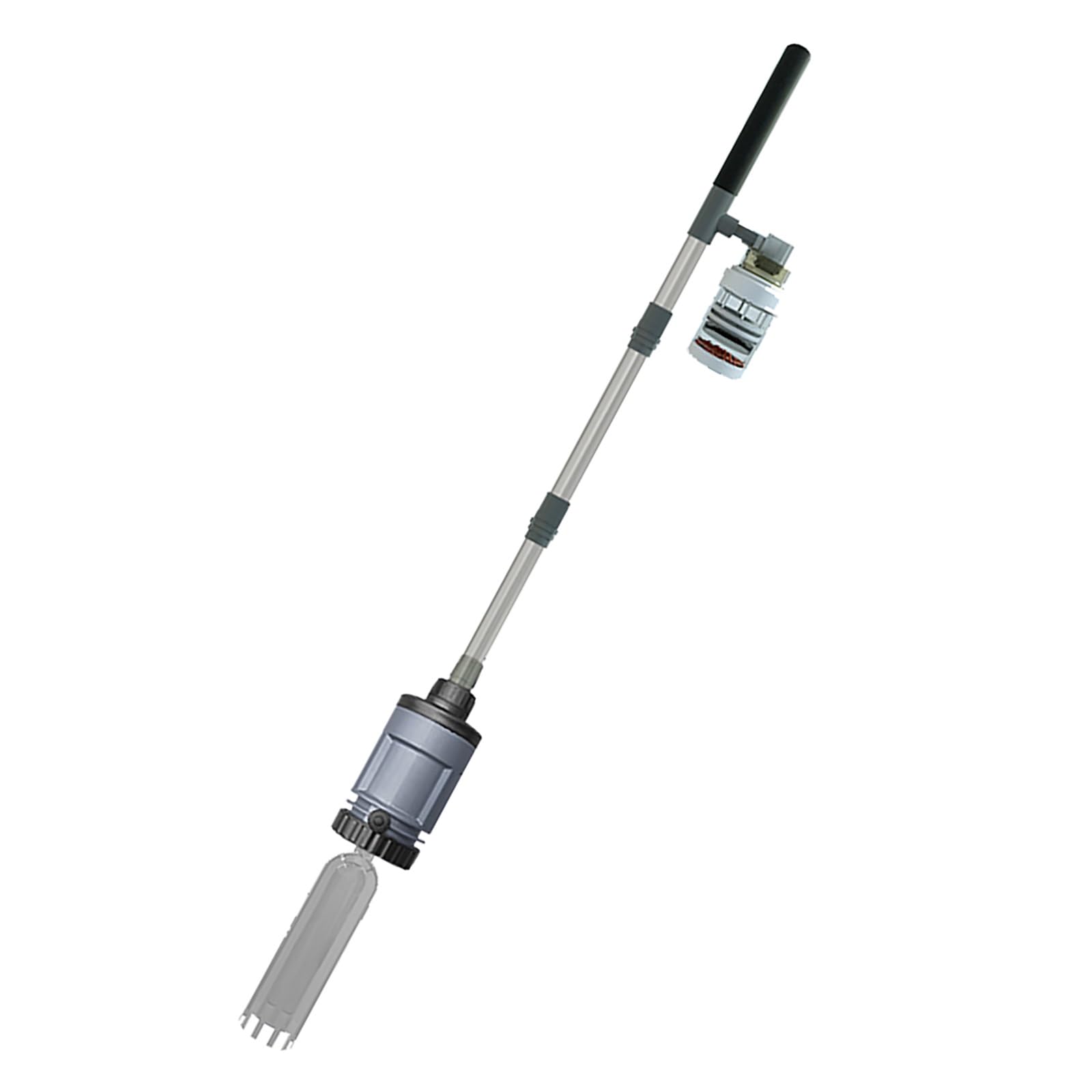 Limpiador De Grava para Acuarios, Cambiador De Agua para Peceras con Colador De Entrada De Agua, Kit Limpiador De Arena para Peceras, para Limpieza De Grava y Arena En Peceras
